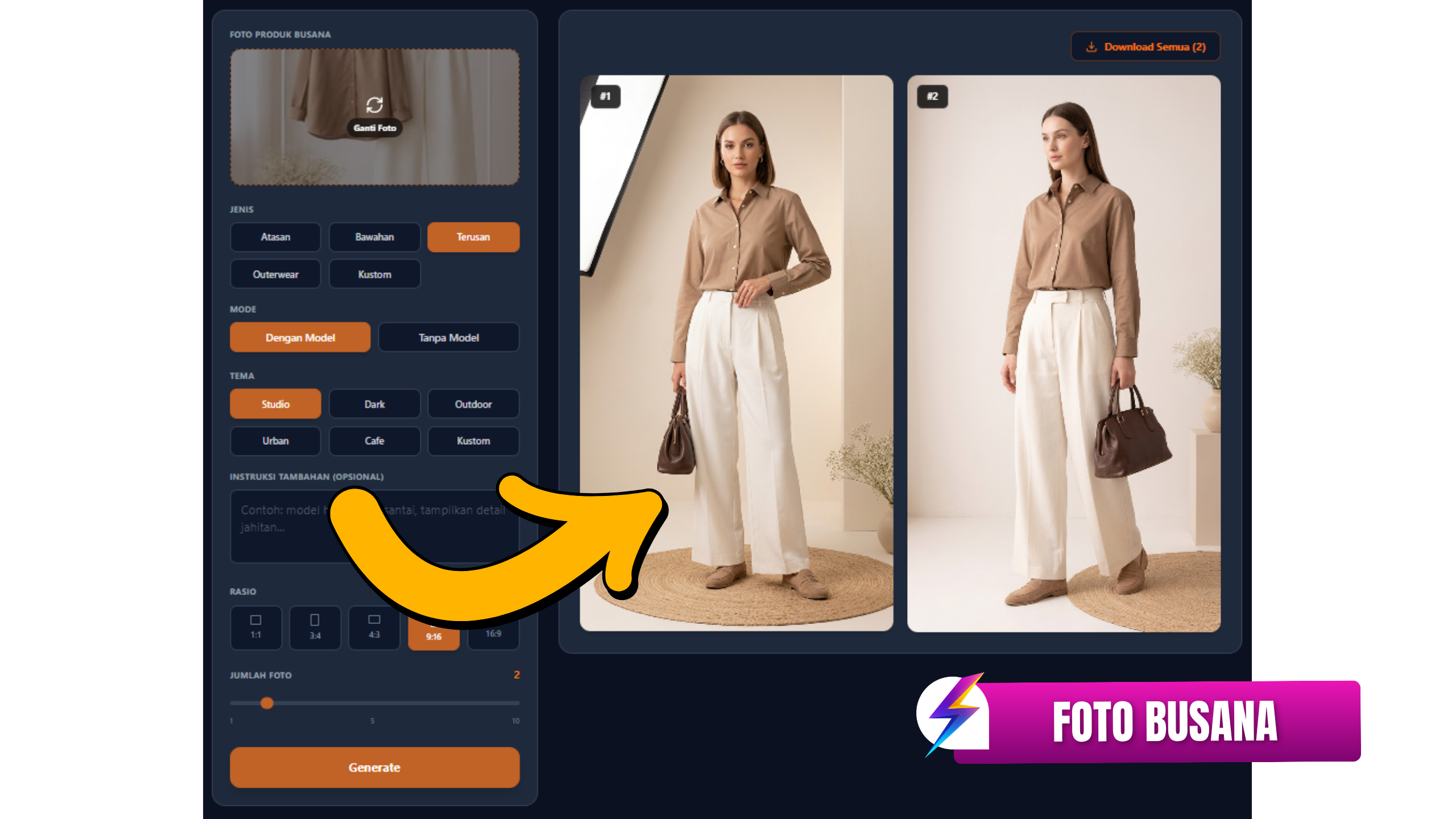 Foto Busana