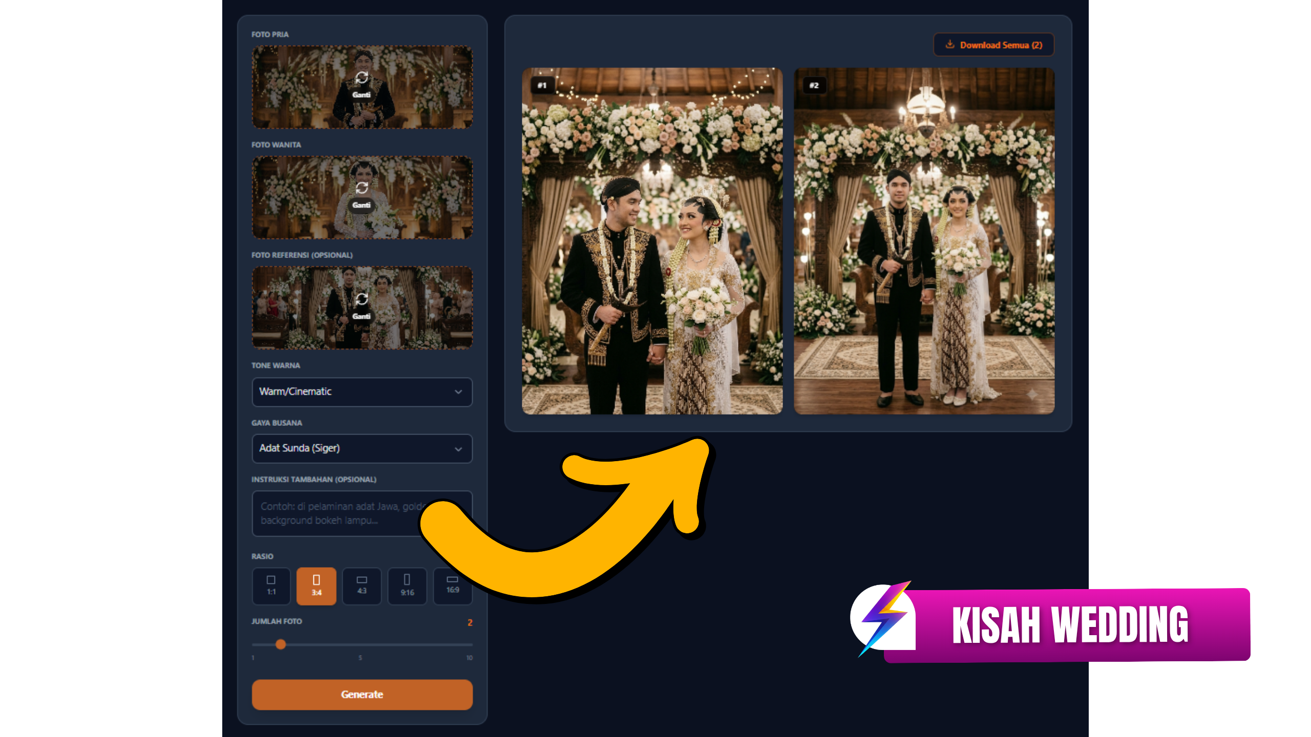 Kisah Wedding